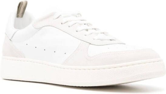 Officine Creative Mower 008 leren sneakers Wit