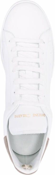 Officine Creative Mower 002 leren sneakers Wit