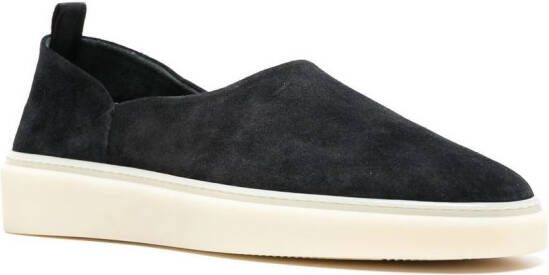 Officine Creative Muskrat suède loafers Zwart