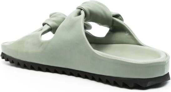 Officine Creative Pelagie leren sandalen Groen