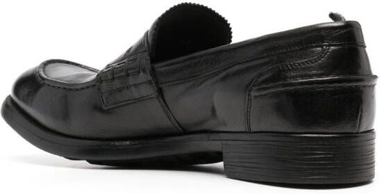 Officine Creative Leren loafers Zwart