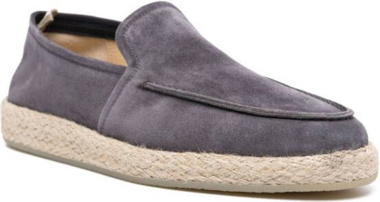 Officine Creative Espadrilles met raffia zool Grijs