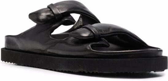 Officine Creative Slip-on sandalen Zwart