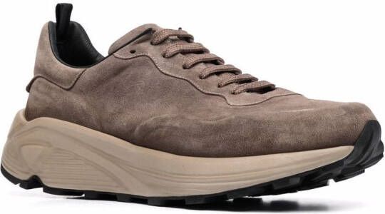 Officine Creative Suède sneakers Beige