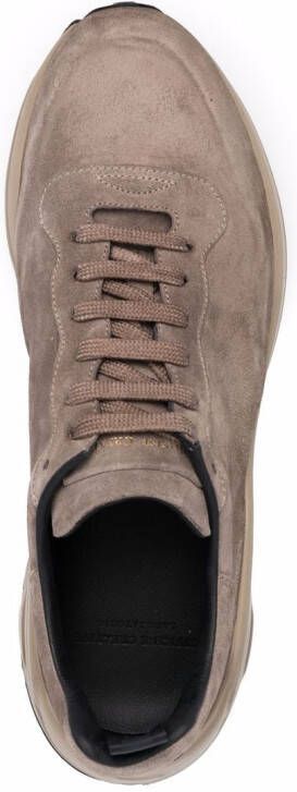 Officine Creative Suède sneakers Beige