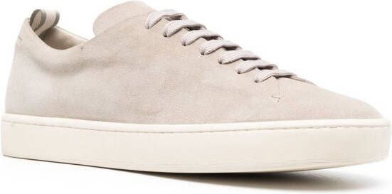 Officine Creative Suède sneakers Beige