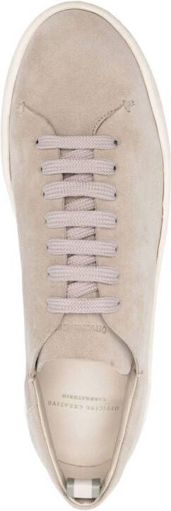 Officine Creative Suède sneakers Beige