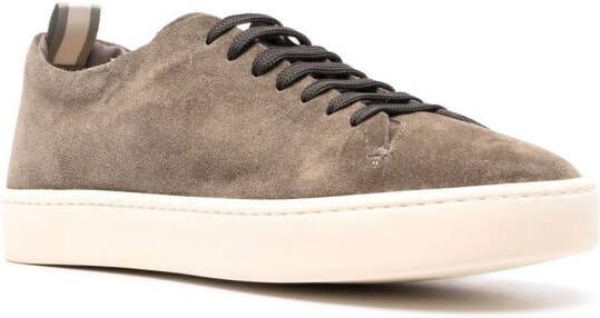 Officine Creative Suède sneakers Bruin