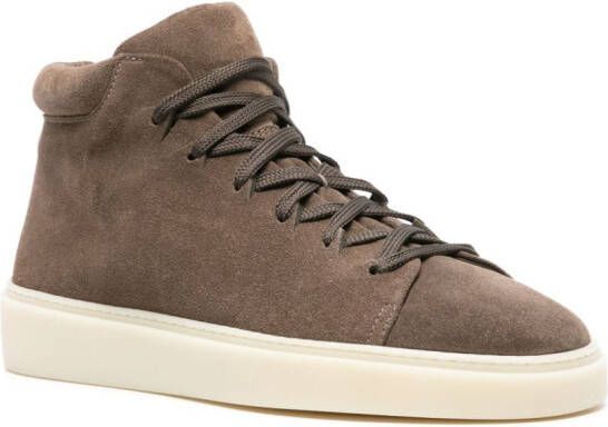 Officine Creative Suède sneakers Bruin