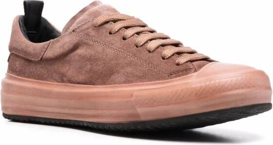 Officine Creative Suède sneakers Roze