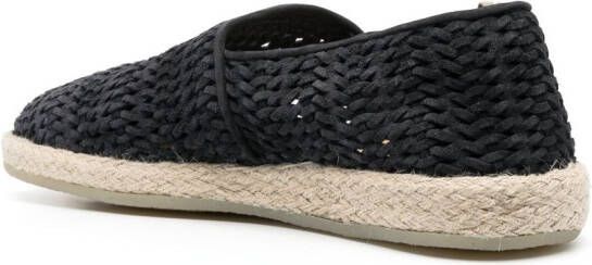 Officine Creative Leren espadrilles Blauw