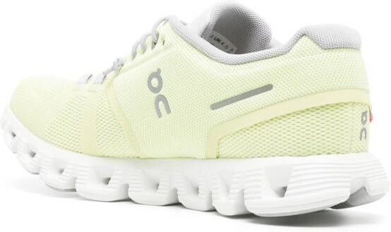 On Running Cloud 5 low-top sneakers Geel