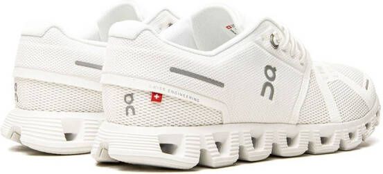 On Running Cloud 5 low-top sneakers Wit