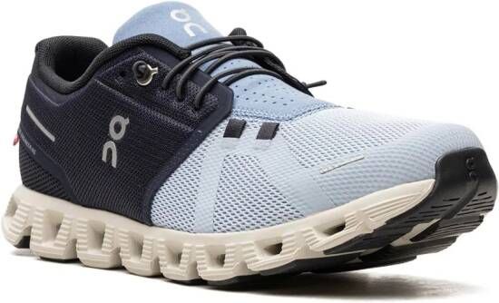 On Running "Cloud 5 Midnight Chambray sneakers" Blauw
