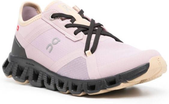 On Running Cloud X 3 AD performance sneakers Roze