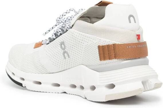 On Running Cloudnova low-top sneakers Wit