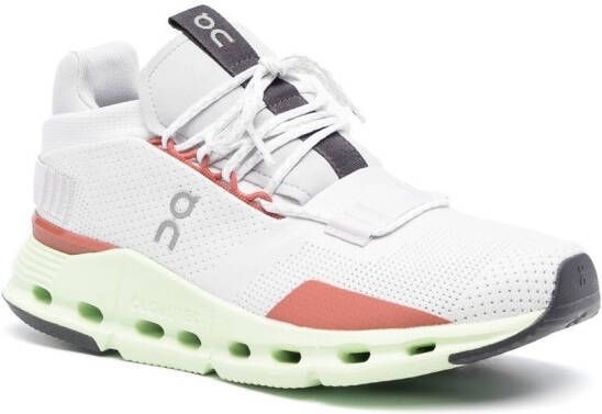 On Running Cloudnova low-top sneakers Wit