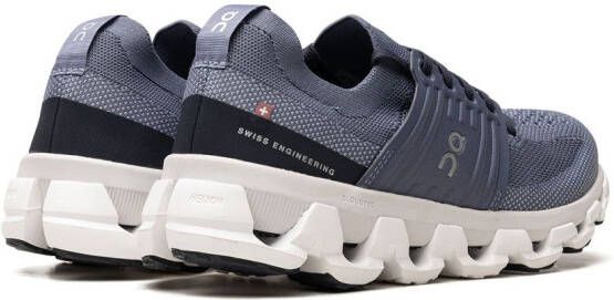 On Running Cloudswift 3 "Metal White" sneakers Blauw