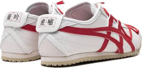 Onitsuka Tiger Mexico 66 "White Classic Red" sneakers Wit