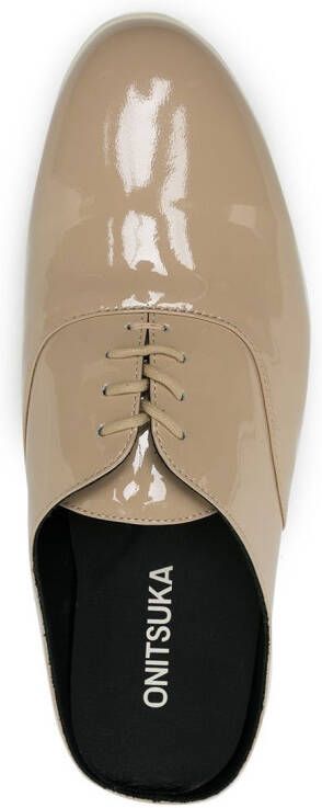 Onitsuka Tiger Oxford slip-on schoenen Bruin