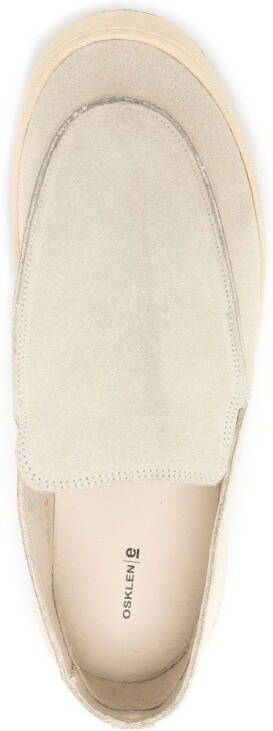 Osklen Soho suède sneakers Beige