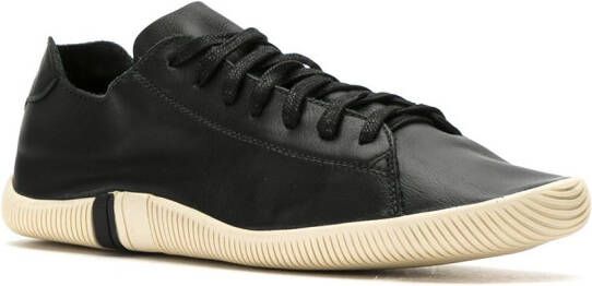 Osklen geperforeerde vetersneakers Zwart