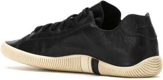Osklen geperforeerde vetersneakers Zwart