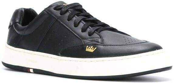 Osklen geruite sneakers Zwart