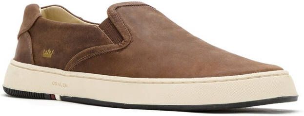 Osklen Instap sneakers van leer Bruin - Foto 2