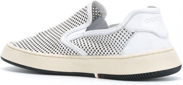 Osklen leren sneakers Wit