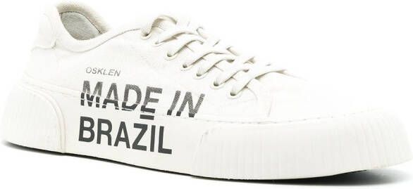 Osklen Made In Brazil low-top sneakers Wit