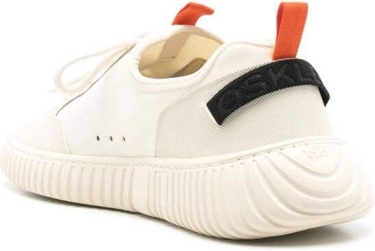 Osklen Sneakers met contrasterende veters Wit