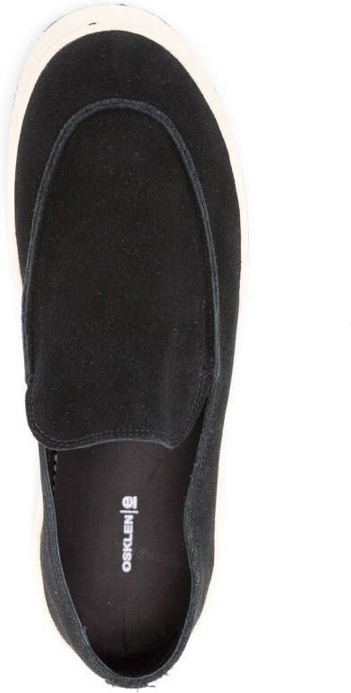 Osklen Soho suède sneakers Zwart