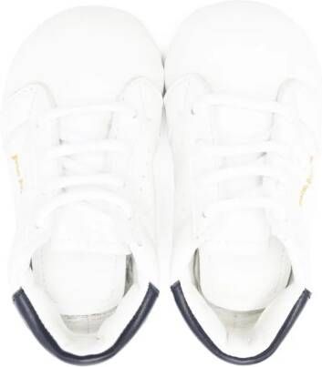 Palm Angels Kids Palm One leren sneakers Wit