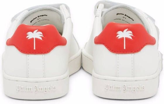 Palm Angels Kids Palm One sneakers met klittenband Wit