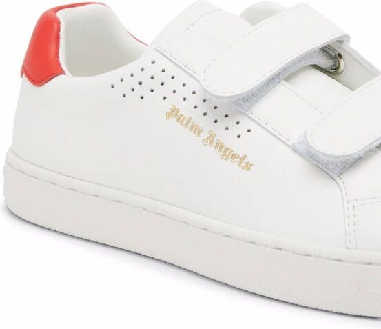 Palm Angels Kids Palm One sneakers met klittenband Wit
