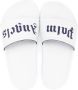 Palm Angels Kids Slippers met logoprint Wit - Thumbnail 3