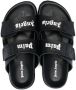 Palm Angels Kids Slippers met logoprint Zwart - Thumbnail 3