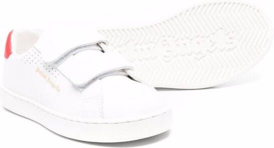 Palm Angels Kids Sneakers met klittenband Wit