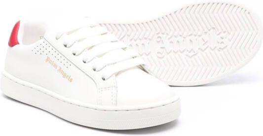 Palm Angels Kids Sneakers met logoprint Wit