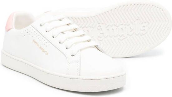 Palm Angels Kids Sneakers met logoprint Wit