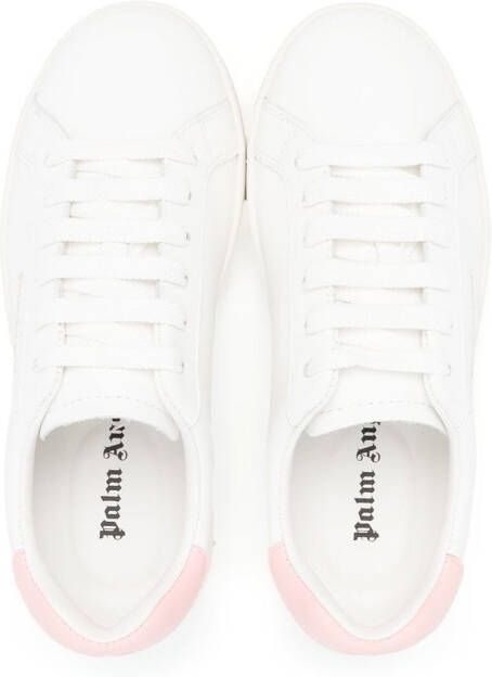 Palm Angels Kids Sneakers met logoprint Wit
