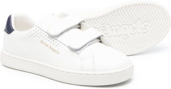 Palm Angels Kids Sneakers met logoprint Wit