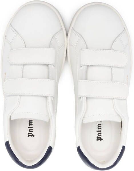 Palm Angels Kids Sneakers met logoprint Wit