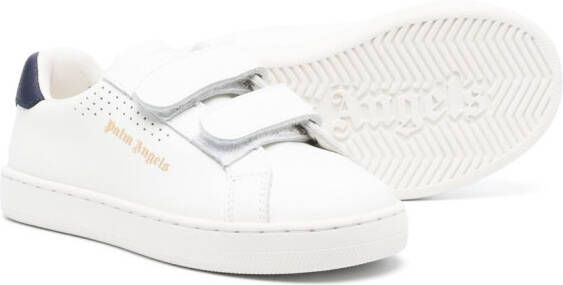 Palm Angels Kids Sneakers met klittenband Wit