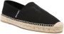 Palm Angels Katoenen espadrilles met geborduurd logo Zwart - Thumbnail 2