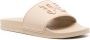Palm Angels Slippers met monogram-reliëf Beige - Thumbnail 7