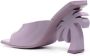 Palm Angels Lila Hakken Muiltjes met Ritssluiting Purple Dames - Thumbnail 4