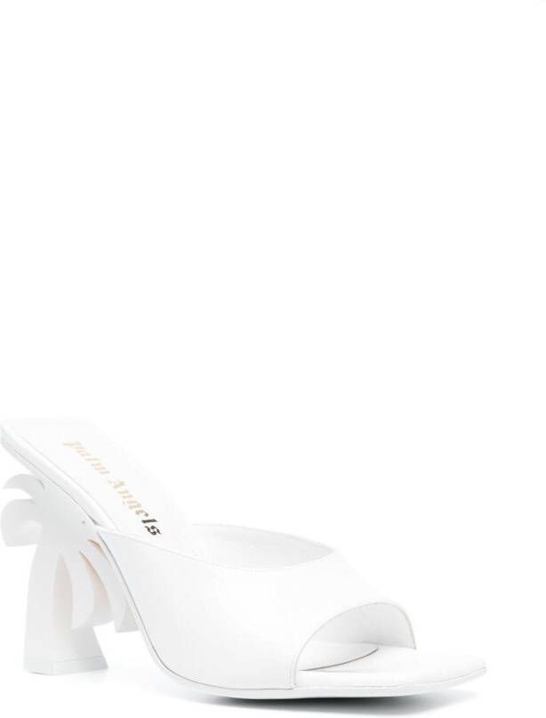 Palm Angels Palm Beach muiltjes Wit