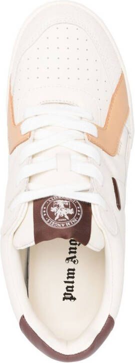 Palm Angels Palm University low-top sneakers Beige